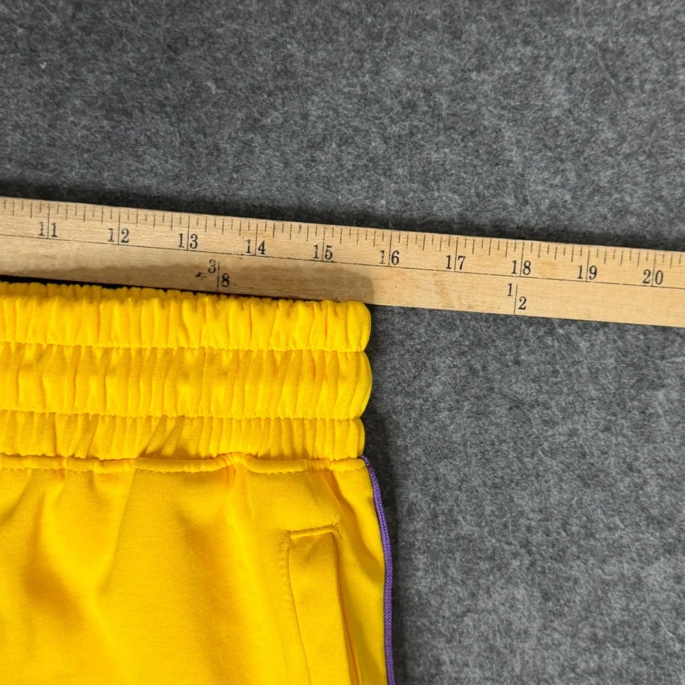 Pro Standard Los Angeles Lakers NBA Shorts Yellow Mens XL BLL354107FL New